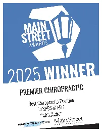 Top Chiropractor Near You in Columbia, TN. Premier Chiropractic Community Choice 2025 Award Winner.